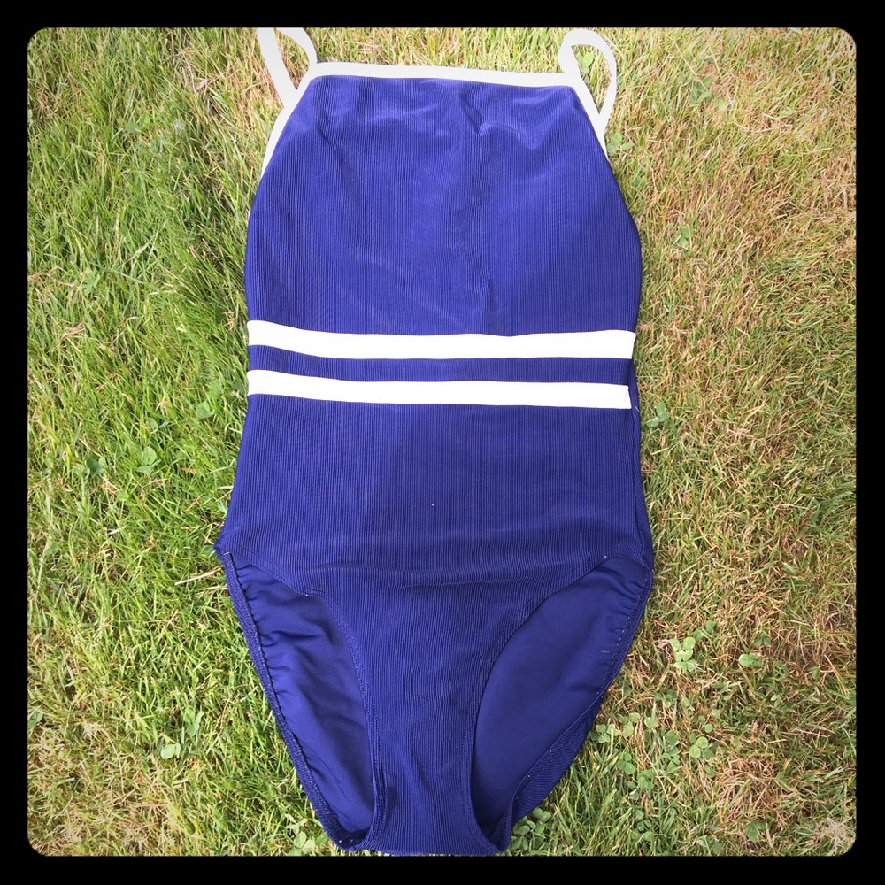 One piece swim suit!